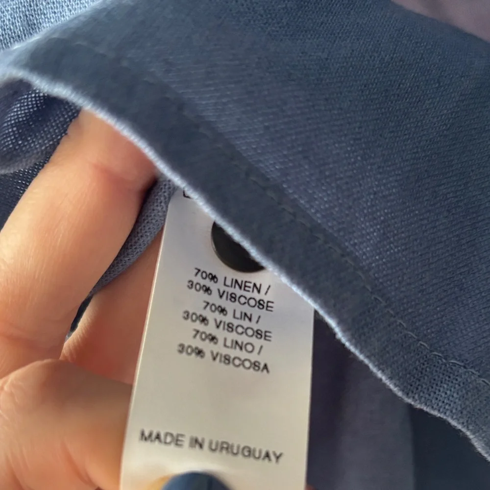 Pastiche Linen Colorblock Shirt - Picture 3 of 3